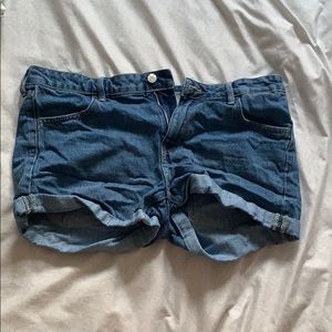 Jean shorts from H&M